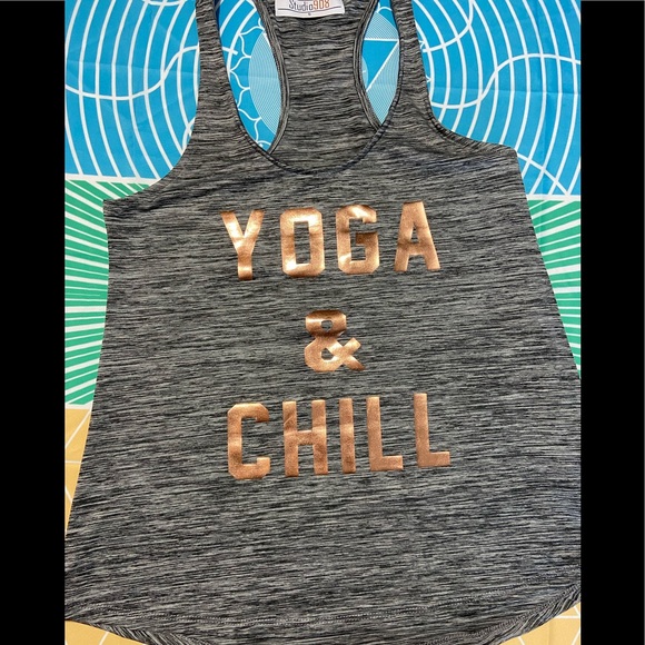 Tops - NEW Yoga and Chill tank